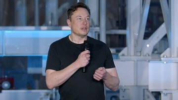 Tesla-Chef Elon Musk beim Investor Day 2023