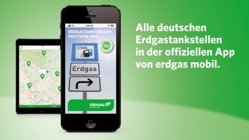 erdgas mobil: Tankstellen-App jetzt auch für Android