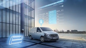 Mercedes-Benz : Digitale Flottendienste für eVito