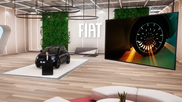 Fiat Metaverse: Diesen neuen Showroom gibt's nur digital