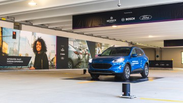 Automated Valet Parking: Bosch erprobt fahrerloses Parken auch in den USA
