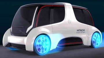 Hitachi entwickelt Radnabenmotor: Kompakt und kraftvoll