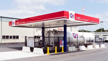 Alternative Kraftstoffe: Q1 eröffnet LNG-Tankstelle in Osnabrück Atter