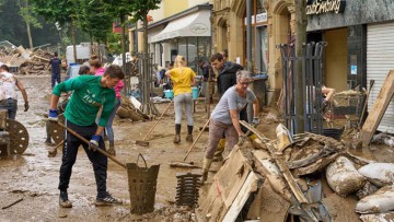 Hochwasserflut: GTÜ spendet Geld und Technik