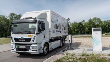 Fraunhofer-Institut: Reichweite von E-Lastwagen genügt oft schon 