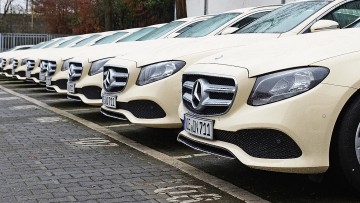 Mercedes-Taxis: Das Ende der Elfenbein-E-Klasse