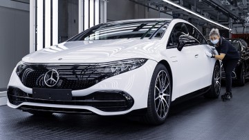 Elektro-Oberklasse: Mercedes startet Serienproduktion des EQS