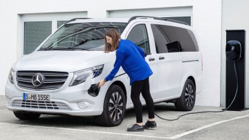 Mercedes e-Vito Tourer und EQV: Kleinere Batterie, höhere Zuladung
