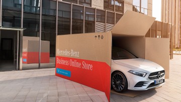 Mercedes-Benz erweitert Online-Store: Jetzt auch für Geschäftskunden
