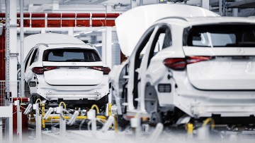 Mercedes Autoproduktion