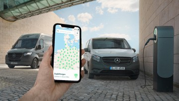 Mercedes-Benz Vans: Ladeflatrate für gewerbliche E-Transporter