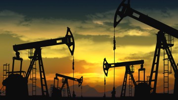 Erdölfeld Förderung Bohrturm OPEC