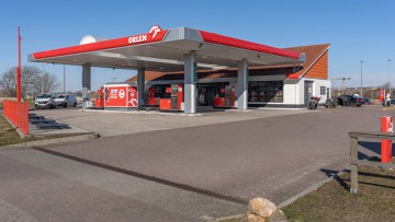 Die nördlichste Tankstelle Deutschlands ist die Orlen Station in List auf Sylt.