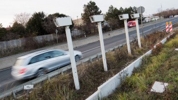 Geschwindigkeitskontrolle: Bundesweit erstes Streckenradar scharf geschaltet