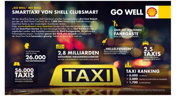 Shell Clubsmart: Taxiunternehmer sparen Zeit und Geld mit Smarttaxi