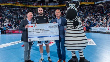 Spendenaktion: Handballtore für den guten Zweck