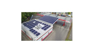 Solaranlage bei Star: Grüne Energie vom Tankstellendach