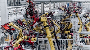 Werk in Grünheide: Tesla-Produktion ruht für zwei Wochen