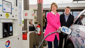 Wasserstoff: Neue H2-Tankstelle in Biebelried stärkt Versorgung in Nordbayern