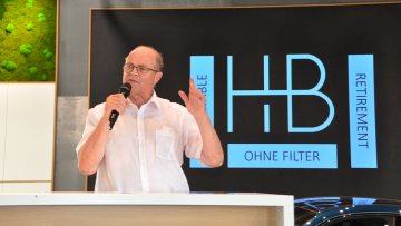 Retirement-Party von Prof. Hannes Brachat: Der Tag des Abschiedes