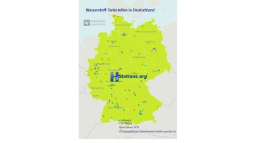 Alternative Antriebe: Deutschland 2018 erneut mit dem höchsten Zubau an Wasserstofftankstellen weltweit