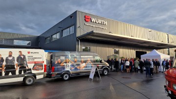 Würth baut seit 30 Jahren Flotten um: Neues Innovationszentrum