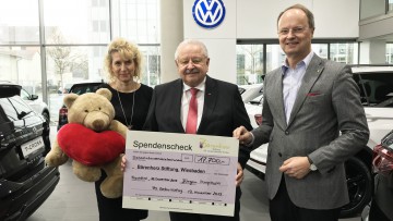 ZDK-Präsident Karpinski: 17.700 Euro für Kinderhospiz