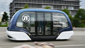 Autonomes Fahren: ZF und Hamburger Hochbahn bringen Shuttlebusse in den Alltag