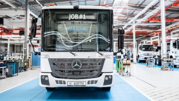 Mercedes-Benz eEconic im Werk Wörth