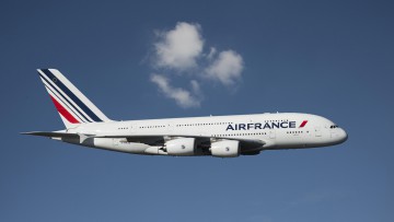 Air France fliegt mit nachhaltigem Biotreibstoff