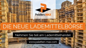 Paletten-MAX  -  die neue Lademittelbörse