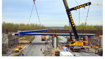Bauarbeiten vor Hamburger Elbbrücken bis Mitte November nicht abgeschlossen