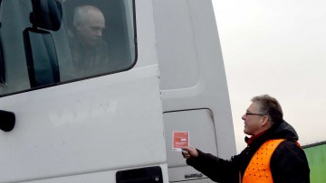 DGB kritisiert Arbeitsbedingungen für polnische Lkw-Fahrer 