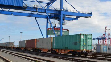 Neuer Containerzug zwischen Wilhelmshaven und Dortmund
