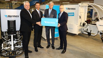 Neues Hermes Logistikzentrum in Hamburg