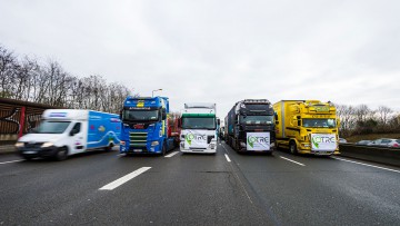 Lkw-Fahrerstreik legt Frankreich lahm
