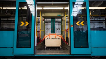 Zukunft der Tram: Container statt Kinderwagen?