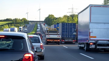 Polizei in Brandenburg appelliert: Rettungsgasse frei lassen 