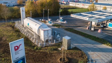 Rolande's fünfte LNG-Tankstelle in Deutschland