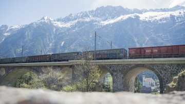 Güterverkehr in der Schweiz legt deutlich zu