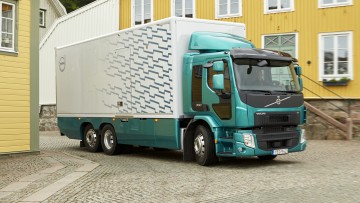 Volvo will ab 2019 elektrisch angetriebene Lkw liefern