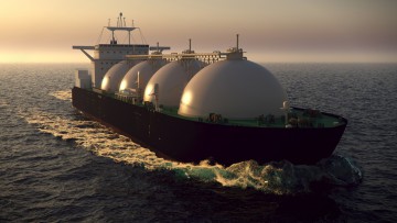 LNG Schiff GAS Tanker