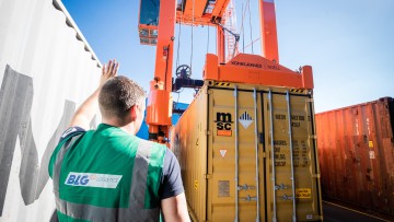 BLG Logistics, Container, Containerversand