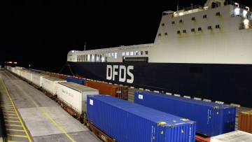 DFDS-Terminal, Hafen Triest