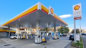 DKV Tankstelle Shell Italien