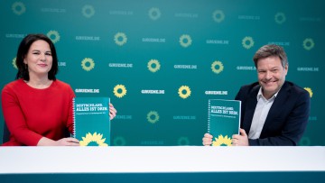 Annalena Baerbock, Robert Habeck, Die Grünen, Grüne, Wahlprogramm