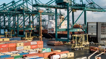 Hafen Antwerpen, Containerterminal, Terminal MPET Deurganckdok