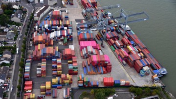 Hafen Bonn, Container, Seefracht, Umschlag