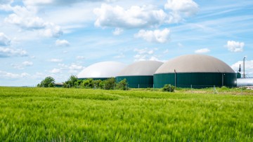 Biogas Biokraftstoff Anlage Landwirtschaft
