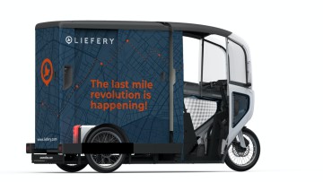 Liefery testet E-Cargobikes von ONO in Berlin 